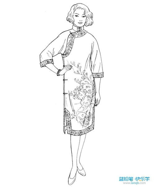 古風服飾插畫素材參考 附高清大圖下載